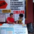 En la parroquia de la iglesia de Guadalupe en Tuxtla se estuvo solicitando firmas. Foto: cortesía. 