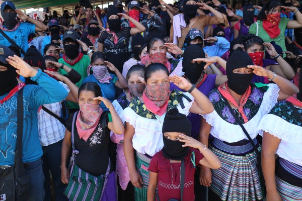 Comunidades zapatistas. Foto: Elizabeth Ruiz
