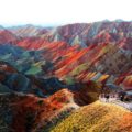 Zhangye Danxia, relieve en Gansu, China Zhangye Danxia, relieve en Gansu, China MelindaChan/Flickr / Getty Images / Via quora.com