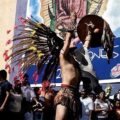 Danza prehispánica en Día de la Virgen. De Ariel Silva danza 00