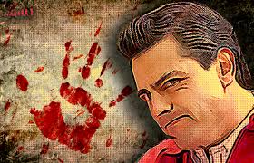 Peña Nieto y la impunidad. Imagen: Revolución tres punto cero