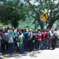 Trabajadores de Chiapas desplazados por CFE. Foto: Cortesía