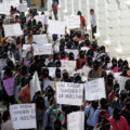 Se movilizan miles en Chiapas para exigir justicia para Ayotzinapa Foto: Elizabeth Ruíz/Chiapas PARALELO.