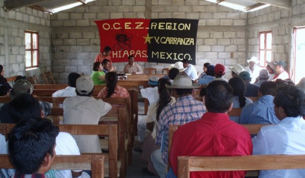 Campesinos de Carranza, víctimas de la represión e impunidad. Foto: Chiapas PARALELO