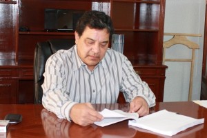 Juan Oscar Trinidad Palacios. Presidente de la Comisión Estatal de los Derechos Humanos.