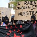Marcha silenciosa de unos 20 mil zapatistas por Ayotzinapa Su rabia es nuestra rabia: EZLN. Foto: Elizabeth Ruiz
