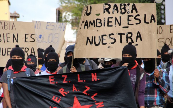 Su rabia es nuestra rabia: EZLN. Foto: Elizabeth Ruiz