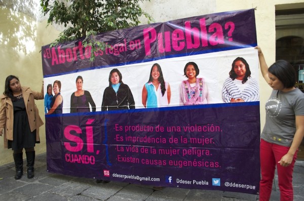 ddeser Puebla trabaja con el tema de derechos sexuales y reproductivos. Foto: LadoB