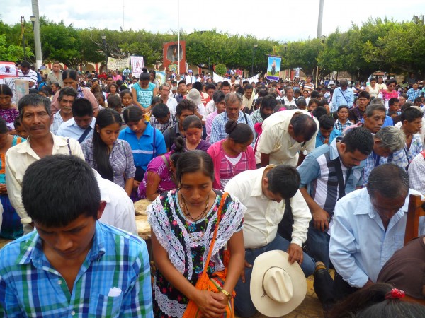 El Pueblo Creyente de Simojovel, denuncia el incremento d e la violencia en ese municipio. 