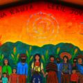Mural zapatista en Oventic. Foto: Radio Pozol
