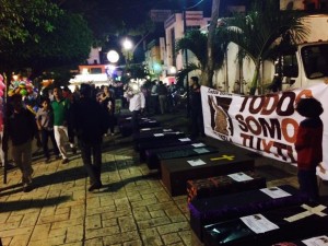 La marcha salió del Parque de la Marimba. Foto: Rolando Álvarez/ Cortesía.