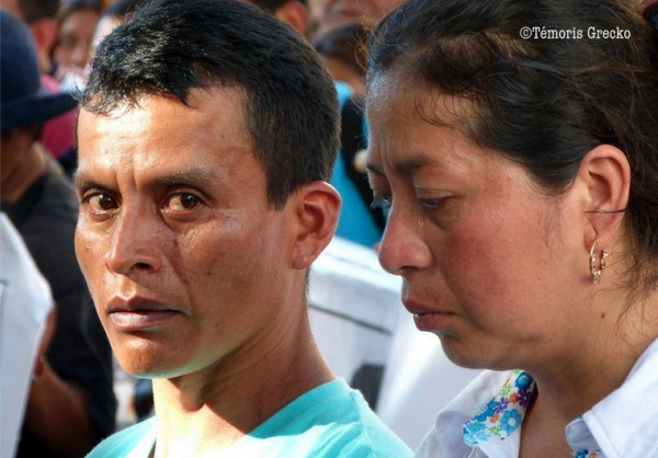 Padres de jóvenes desaparecidos en Ayotzinapa. Foto: Témoris Grecko