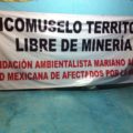 Exigen habitantes de Chicomuselo que empresas mineras los dejen vivir en paz. Foto: Fredy Martín Pérez