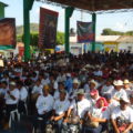 En el foro se aplaudió la lucha que emprendió Mariano Abarca, opositor a la mina canadiense Blackfire. Foto: Mariano Abarca