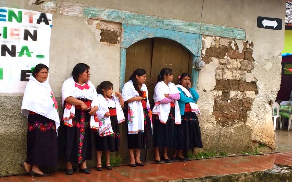 Mujeres de Chiapas. Foto: Ángeles Mariscal/Chiapas PARALELO