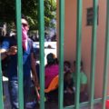 Toman normalistas las oficinas de la Secretaría de Educación. Foto: Sandra de los Santos/ Chiapas PARALELO.