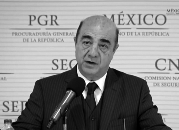 El procurador general de la república, 7 de noviembre de 2014. (Foto: Presidencia de la República)