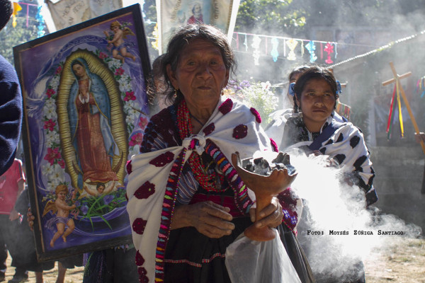 Sobrevivientes de Acteal. Foto: Moysés Zuniga Santiago.