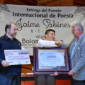 Balam Rodrigo Pérez Hernández, ganador del Premio Internacional de Poesía Jaime Sabines 2014. Foto: Cortesía