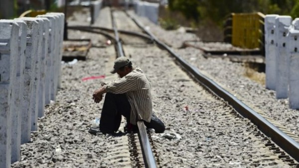 Para los migrantes centroamericanos es más difícil abordar a La Bestia. Foto: AFP/Getty