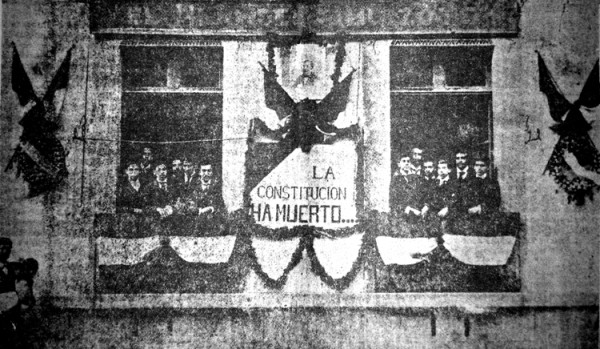 La redacción de El Hijo del Ahuizote en 1903