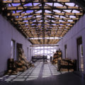 Museo a cielo abierto El Museo de la Ciudad de Tuxtla en restauración. La techumbre está siendo cambiada. Foto: Francisco López Velásquez/Chiapas PARALELO.