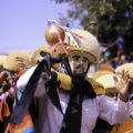 ¡Parachico me pediste, parachico te daré! Los parachicos recorren los barrios de Chiapa de Corzo. Foto: Francisco López Velásquez/ Chiapas PARALELO.