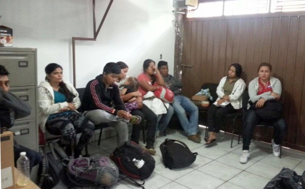 Fueron llevados a la Estación Migratoria Siglo XXI, para su deportación. Foto: Icoso