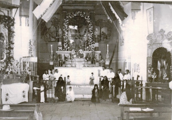  © Templo del Señor de Las Misericordias. La Concordia (Cuxtepeques). c1960.