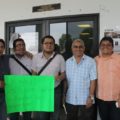 Periodistas de Tapachula exigen se detenga el acoso judicial en su contra. Foto: Cortesía 