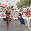 Marcha de homosexuales señalando a Ignacio Flores Montiel como autor de múltiples homicidios. Foto: changarrovirtual.blogspot.com
