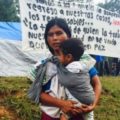 Campamentos de desplazados del poblado Primero de Agosto. Foto: Ángeles Mariscal/Chiapas PARALELO