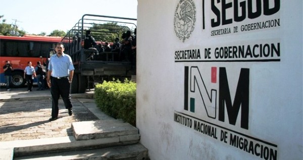 Denuncian abusos del INM. Foto: Cortesía