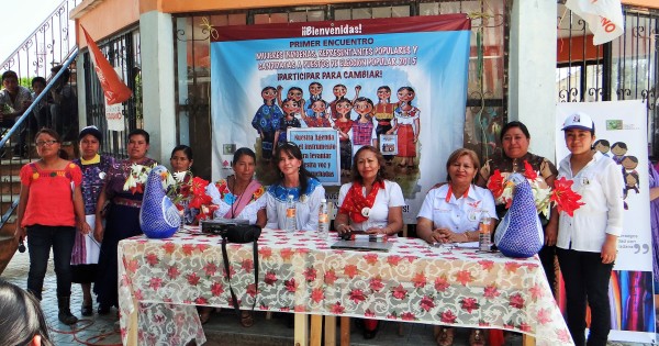 Agenda de mujeres indígenas. Foto: Cortesía