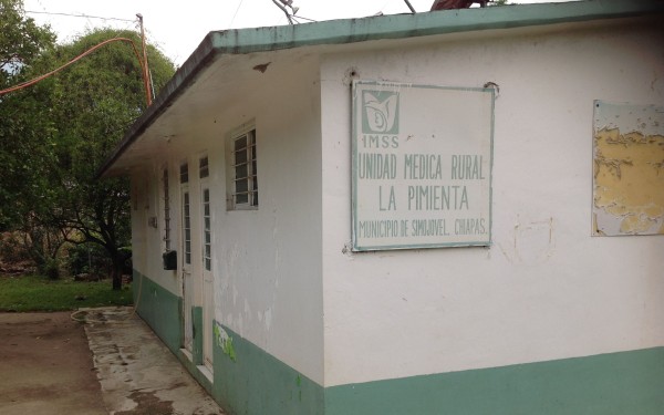 Unidad Médica Rural de La Pimienta. Foto: ChiapasPARALELO