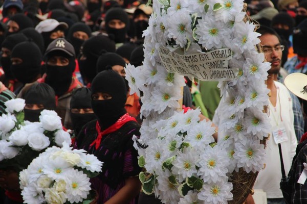 Fotos: Homenaje a Galeano, La Realidad, mayo 2014 (Archivo Frayba)