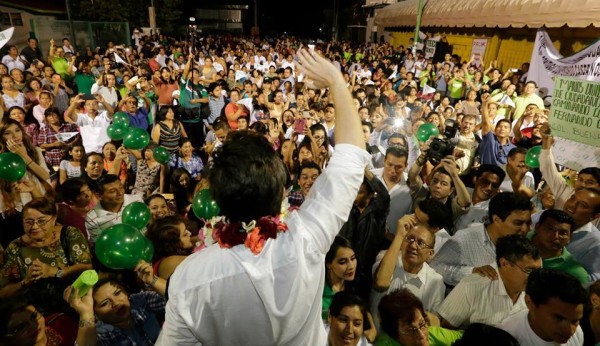 La apuesta del Estado, al voto verde. Foto: facebook