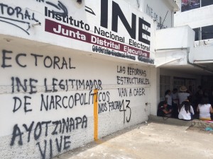 Maestros se oponen a la legitimación de "narcopolíticos". Foto: ChiapasPARALELO