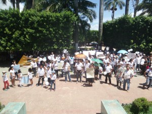 Marchan de blanco en Yajalón. 