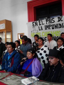 Conferencia Las Abejas de Acteal. Foto: Frayba