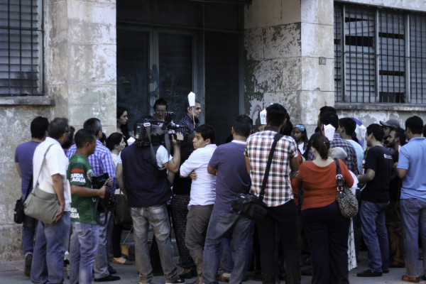 El Centro Social Francisco I. Madero fue construido en el atrio de lo que fue la Iglesia de San Jacinto. Foto: Francisco López Velásquez/ Chiapas PARALELO.