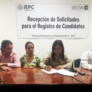 Recepción de solicitudes.