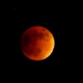 Este Domingo la Luna se alineó con el Sol y la Tierra originando un eclipse total de Luna. Foto: Osiris Aquino/Chiapas PARALELO.