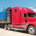 Tráiler donde se transportaban los migrantes. Foto: Cortesía PGJE