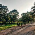 Las tardes en el camino, presagios de largas y oscuras noches para los caminantes. Foto: Rubén Figueroa