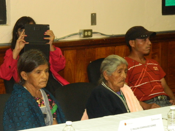 Como parte de los acuerdos suscritos con los familiares de las víctimas y de CIDH, las autoridades construirán un parque en el ejido Morelia en memoria de Severiano, Hermelindo y Sebastián. Foto: Chiapas Paralelo