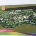 El plano del parque  Joyu Mayu.