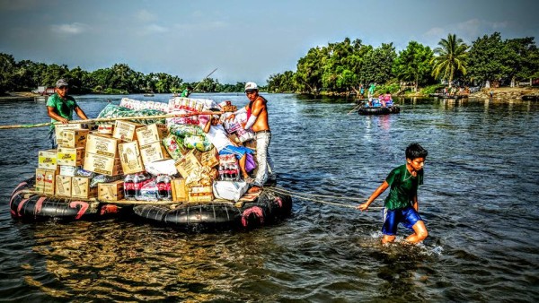 "El Suchiate" Frontera México - Guatemala