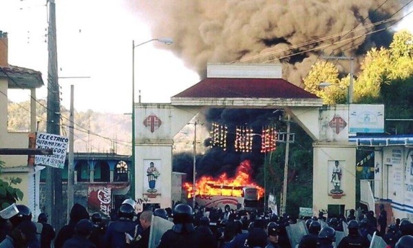 Irrupción policiaca el viernes pasado en Oxchuc