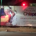 Gobierno de Chiapas desplegó una campaña de publicidad para dar la "bienvenida" al Papa Francisco. Foto: Chiapas Paralelo